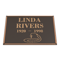 Premium Bronze Plaque 24"x 22"