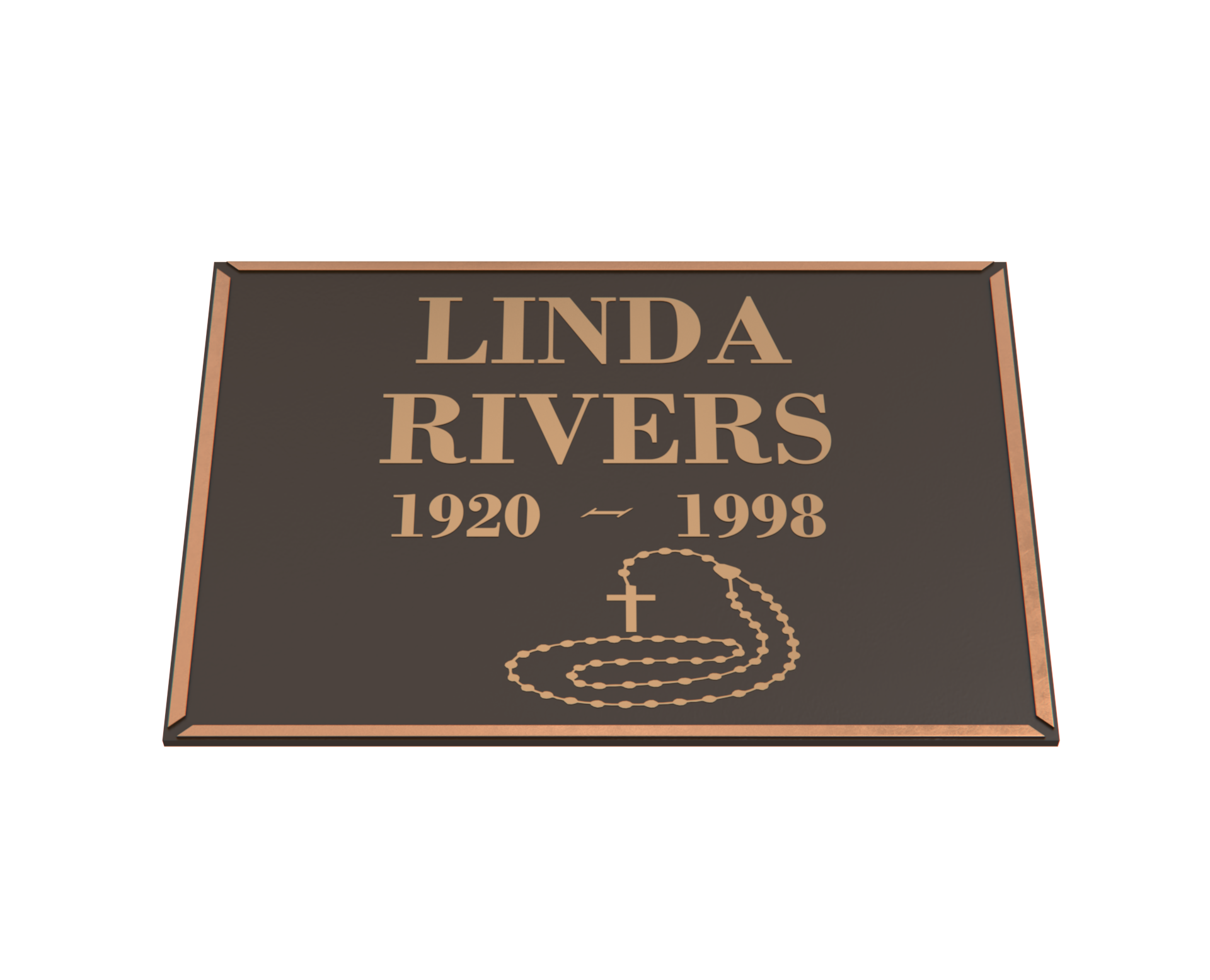 Premium Bronze Plaque 24"x 22"