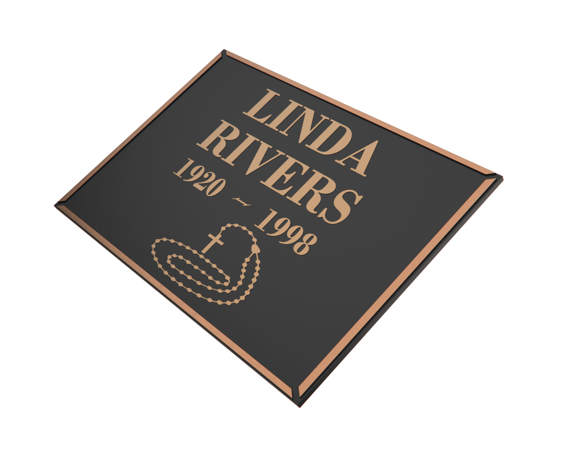 Premium Bronze Plaque 24"x 22"