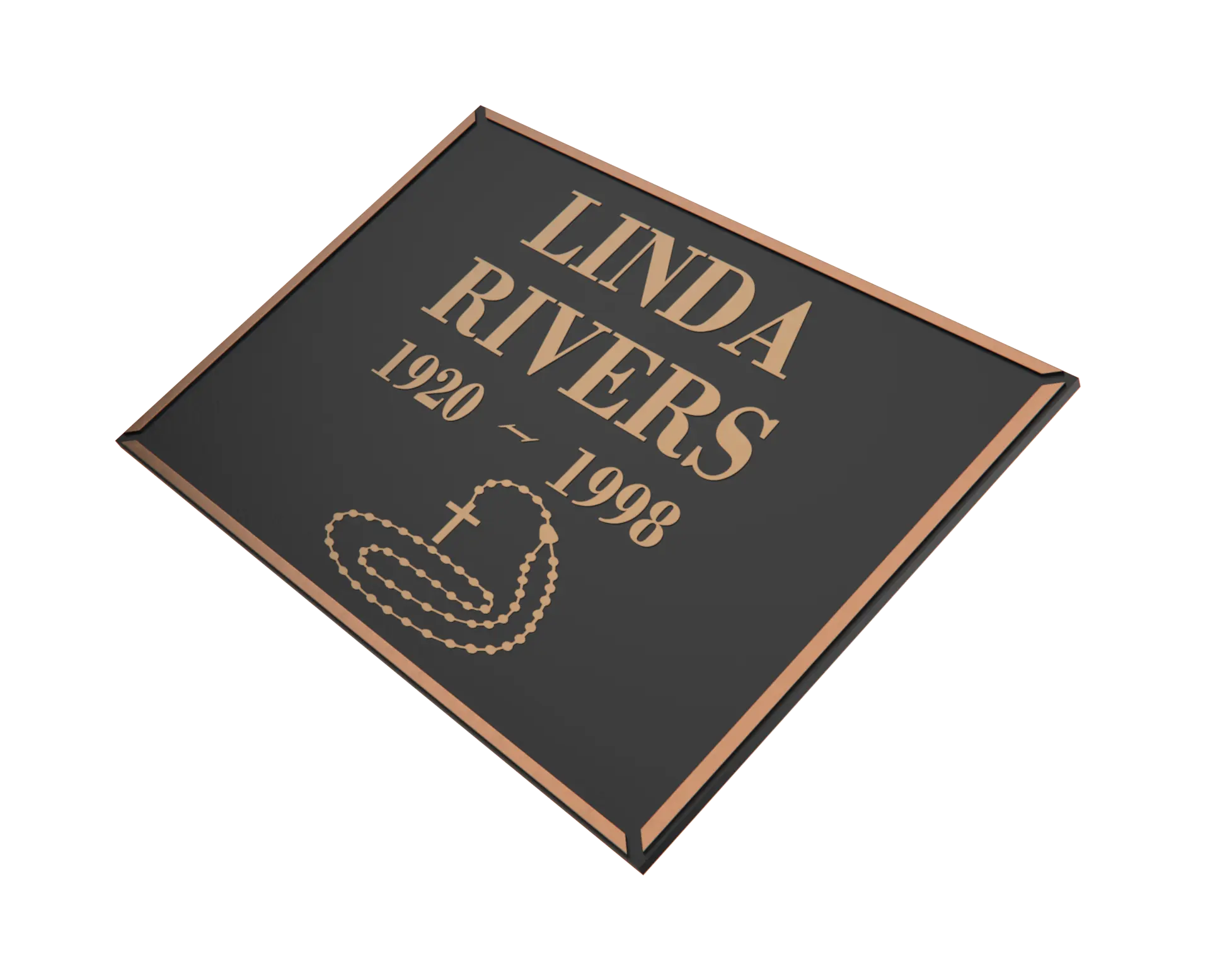 Premium Bronze Plaque 24"x 22"