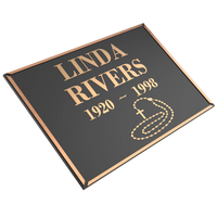Premium Bronze Plaque 24"x 22"