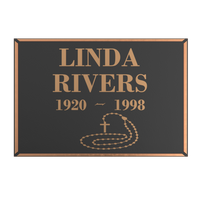 Premium Bronze Plaque 24"x 22"