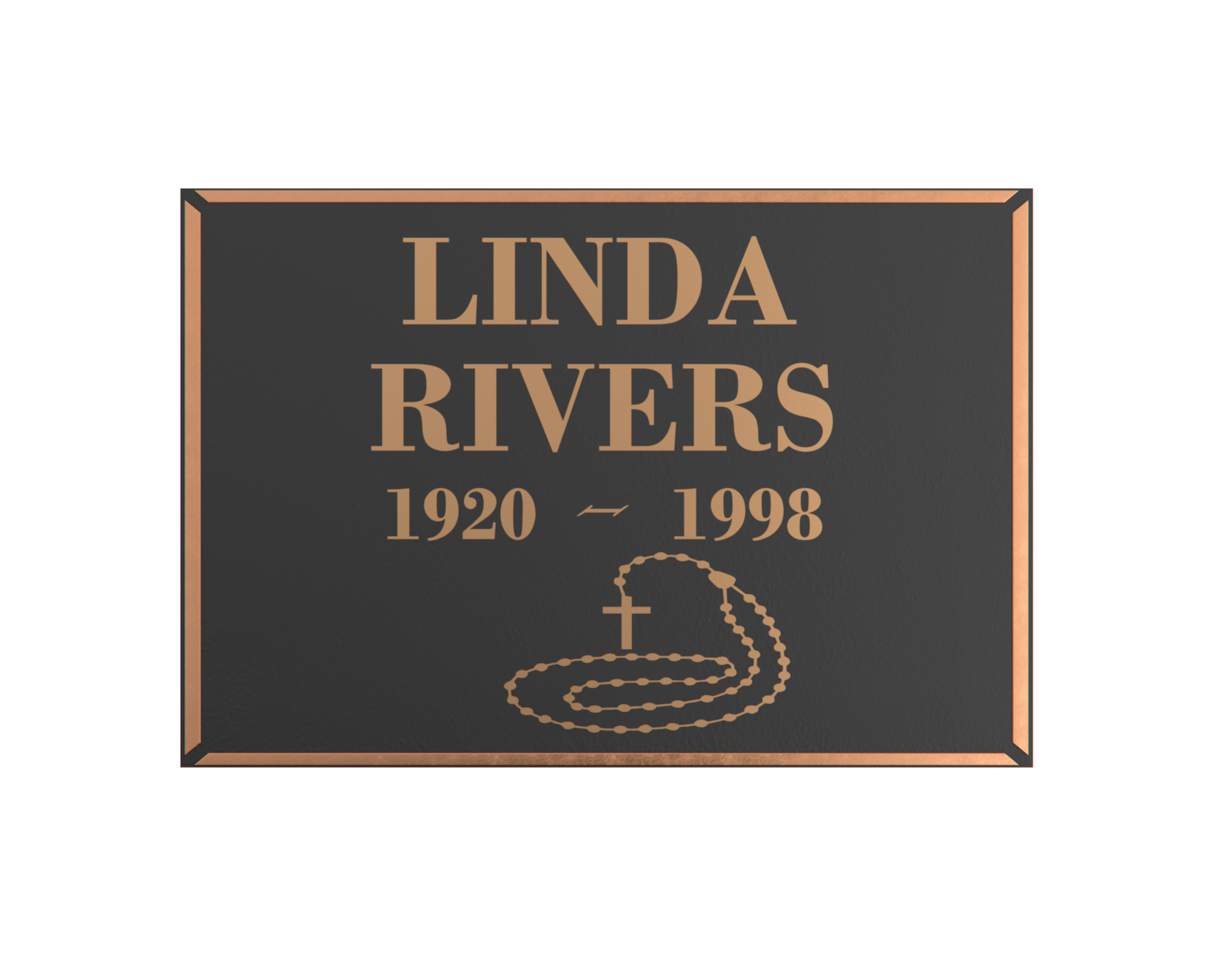 Premium Bronze Plaque 24"x 22"