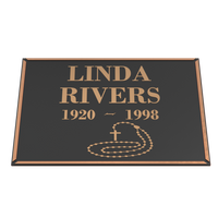 Premium Bronze Plaque 24"x 22"
