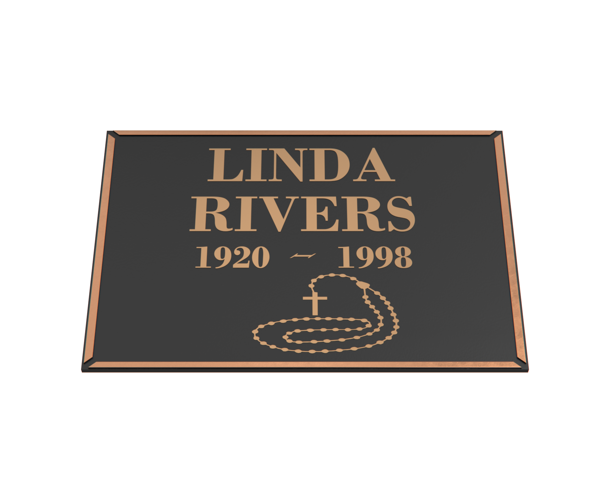 Premium Bronze Plaque 24"x 22"