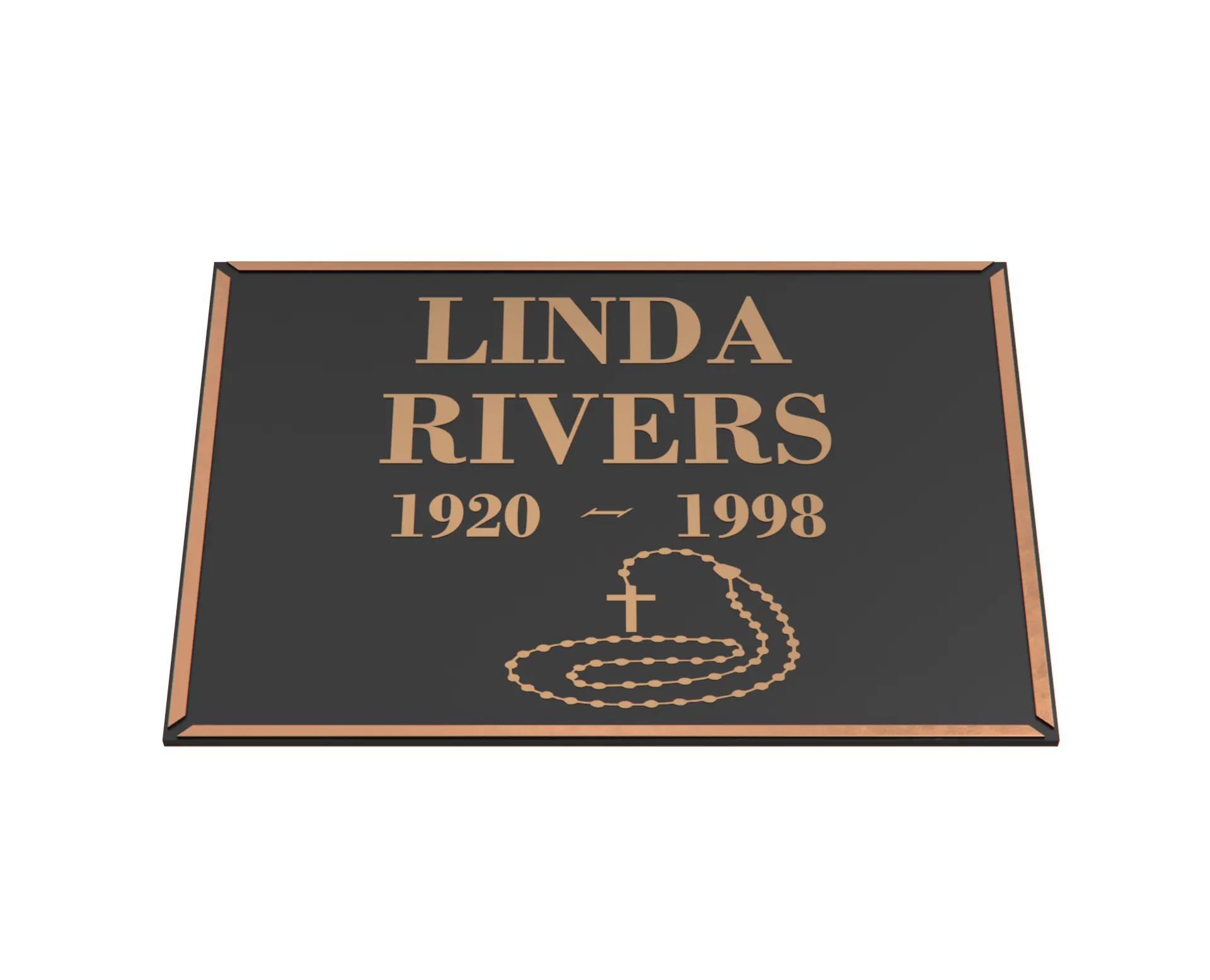 Premium Bronze Plaque 24"x 22"