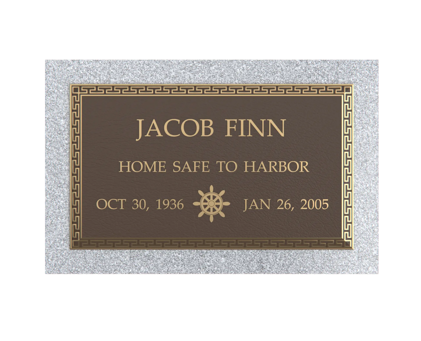 Premium Bronze Plaque 24"x 14"