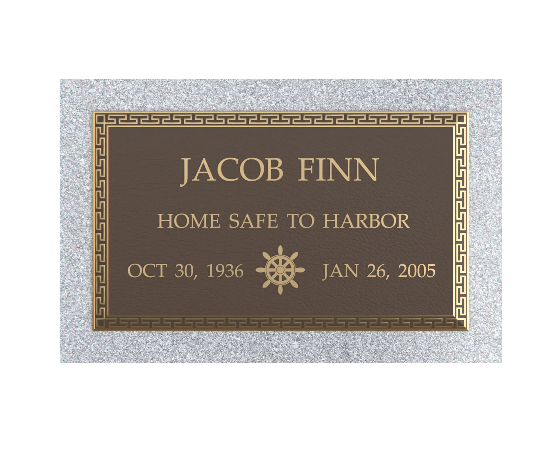 Premium Bronze Plaque 24"x 14"