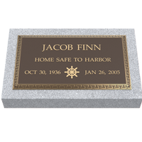 Premium Bronze Plaque 24"x 14" with Granite Base