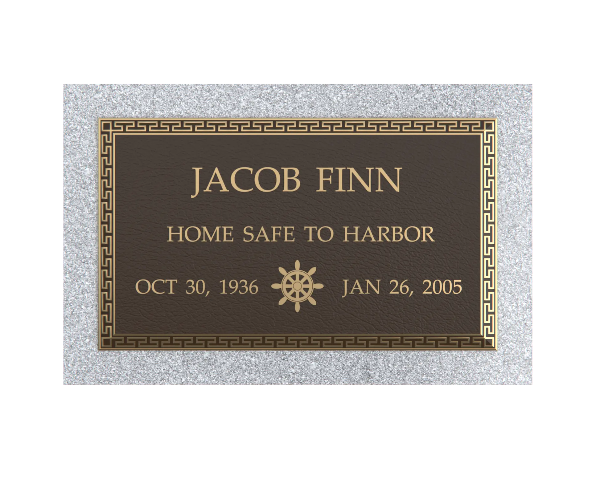 Premium Bronze Plaque 24"x 14"