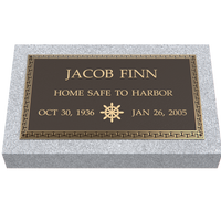Premium Bronze Plaque 24"x 14" with Granite Base