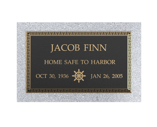 Premium Bronze Plaque 24"x 14" with Granite Base