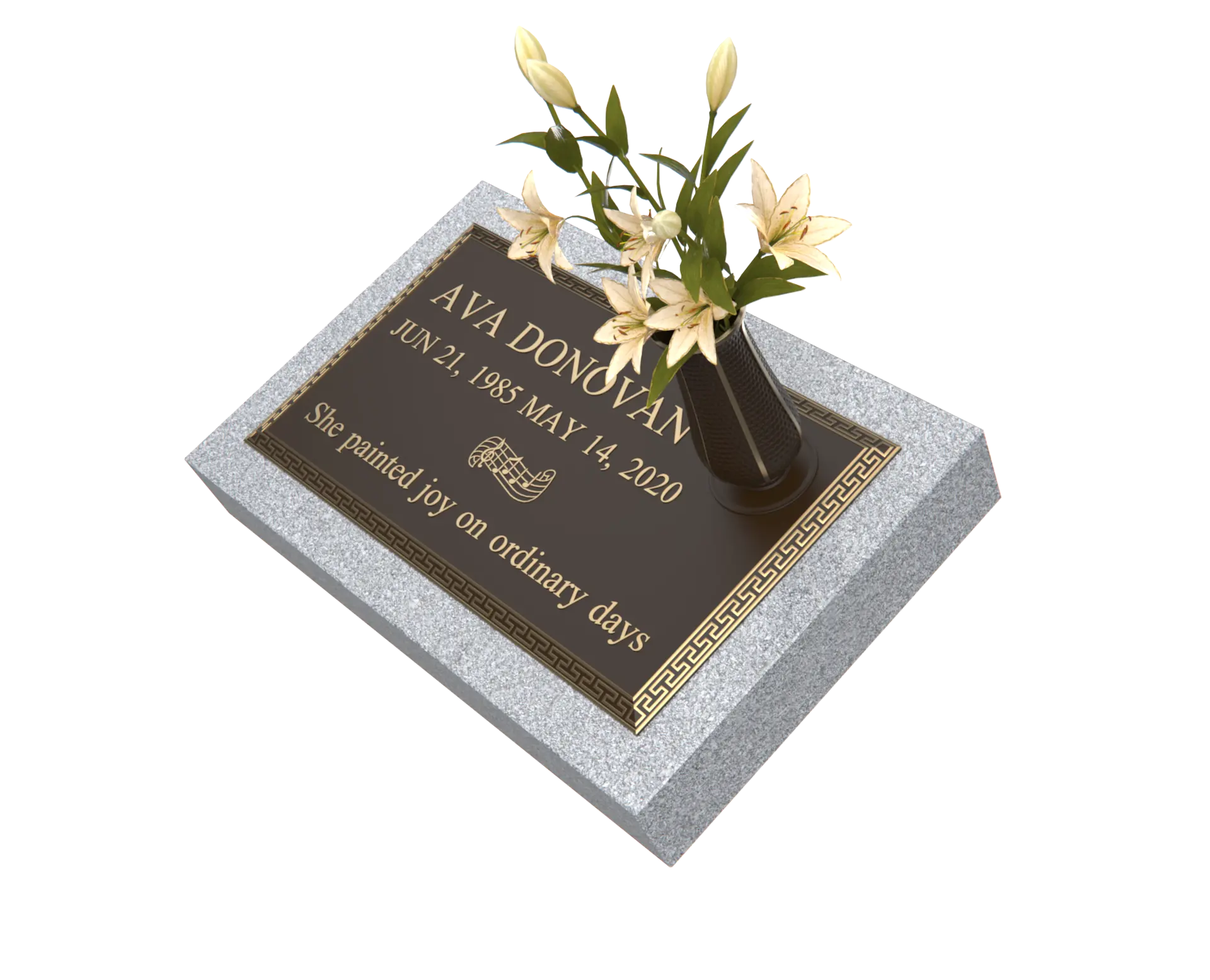 Premium Bronze Plaque 24"x 14"