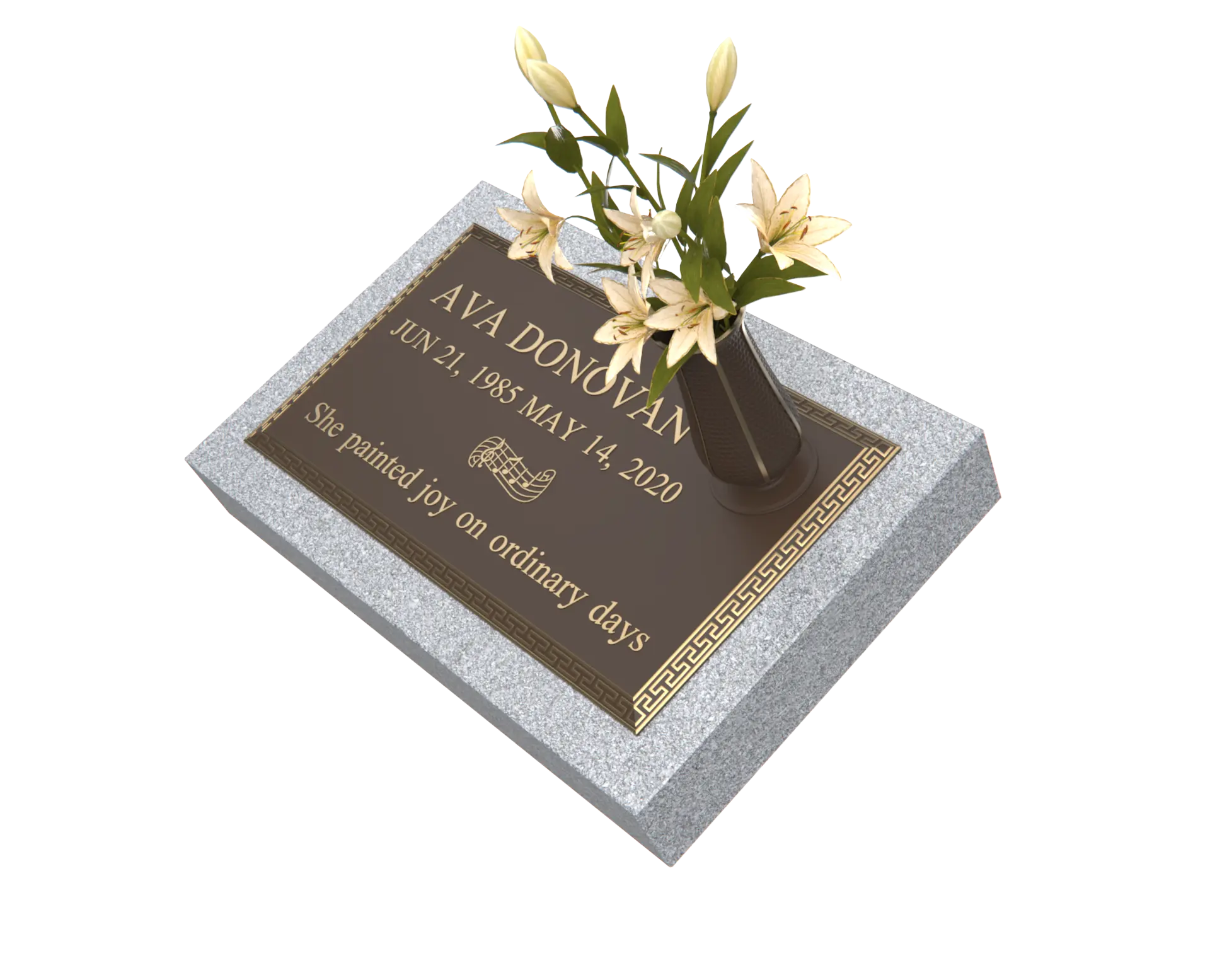 Premium Bronze Plaque 24"x 14"