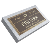 Premium Bronze Plaque 24"x 12" with Granite Base