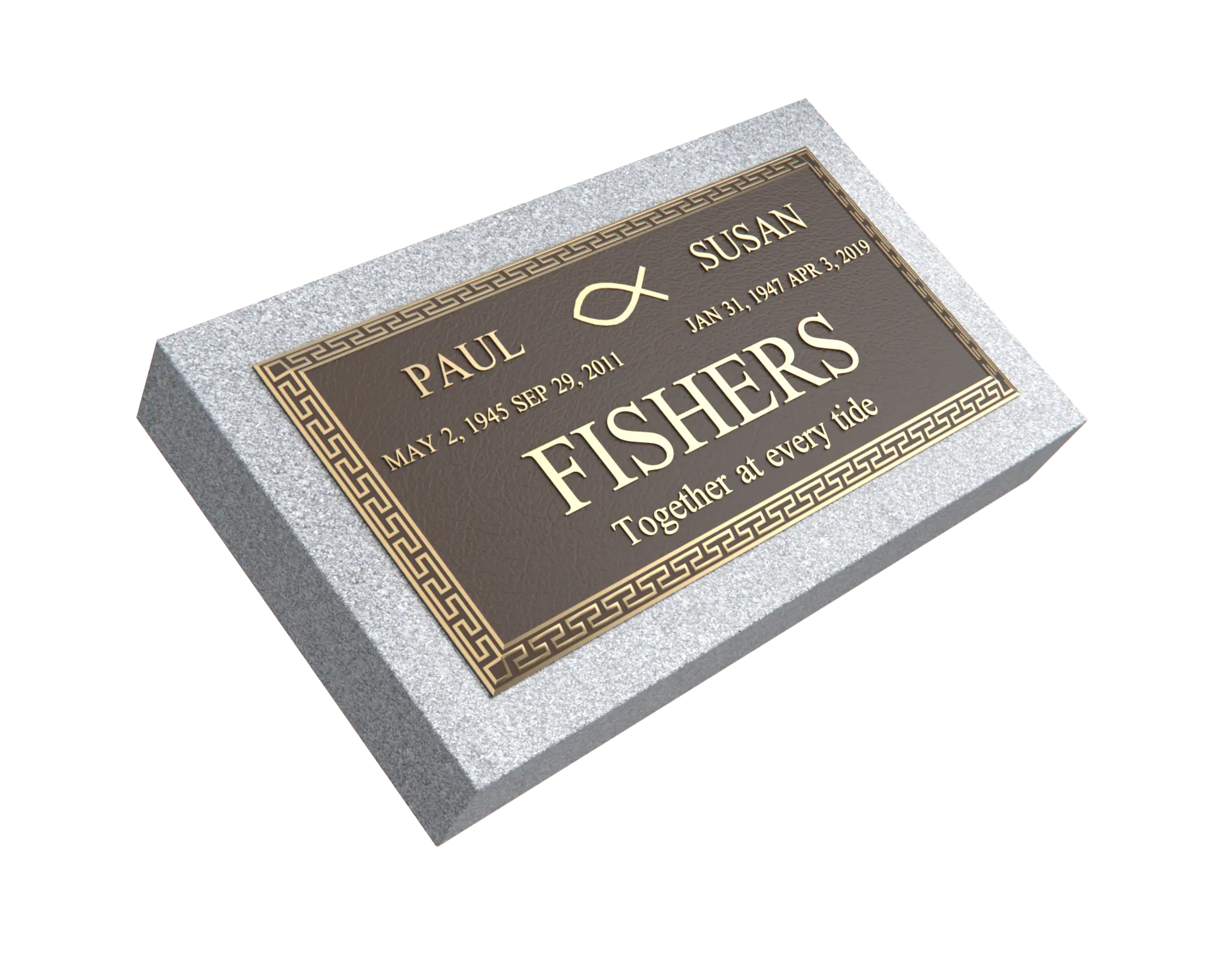 Premium Bronze Plaque 24"x 12"