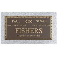 Premium Bronze Plaque 24"x 12"