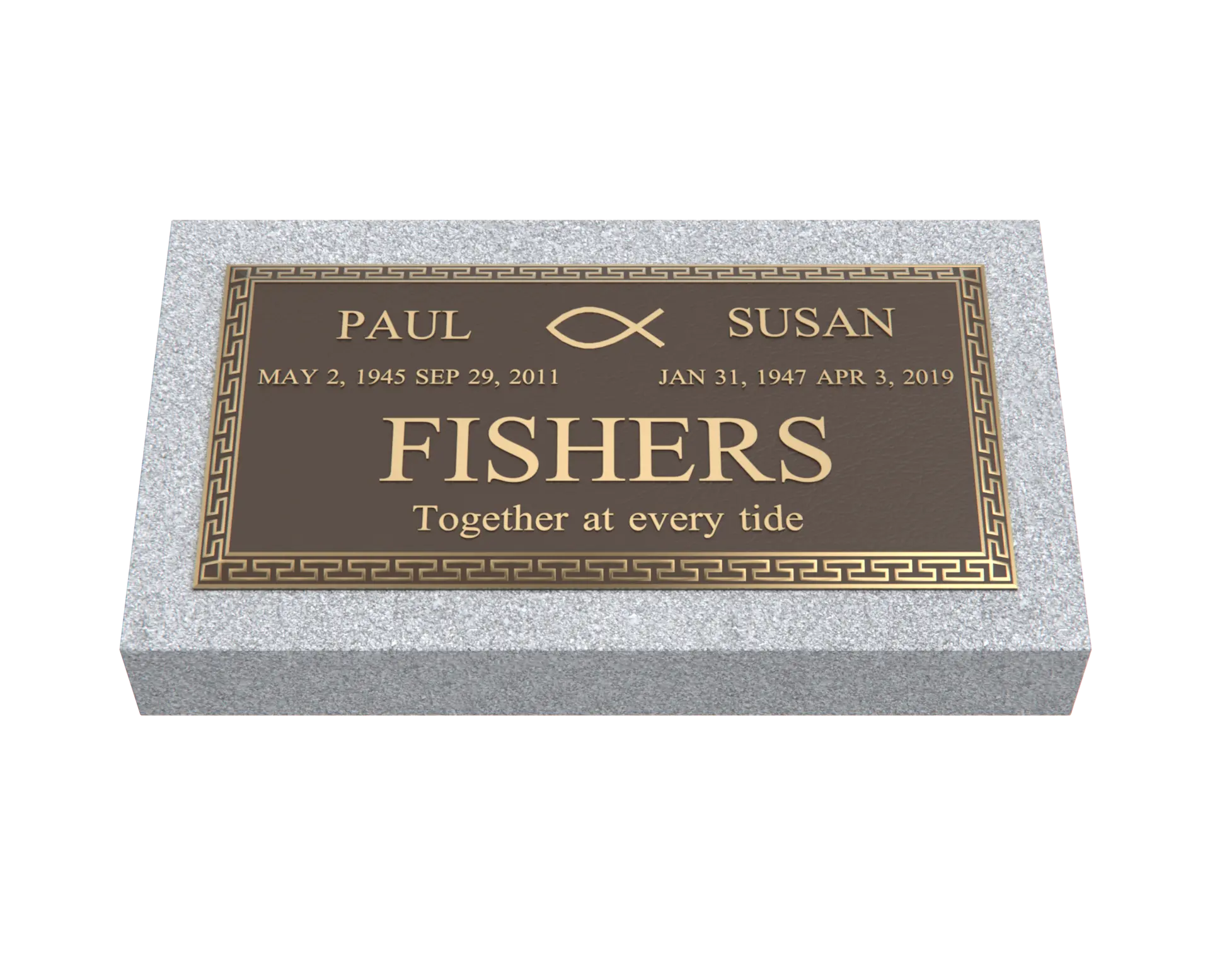 Premium Bronze Plaque 24"x 12"