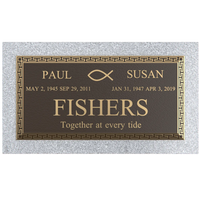 Premium Bronze Plaque 24"x 12"