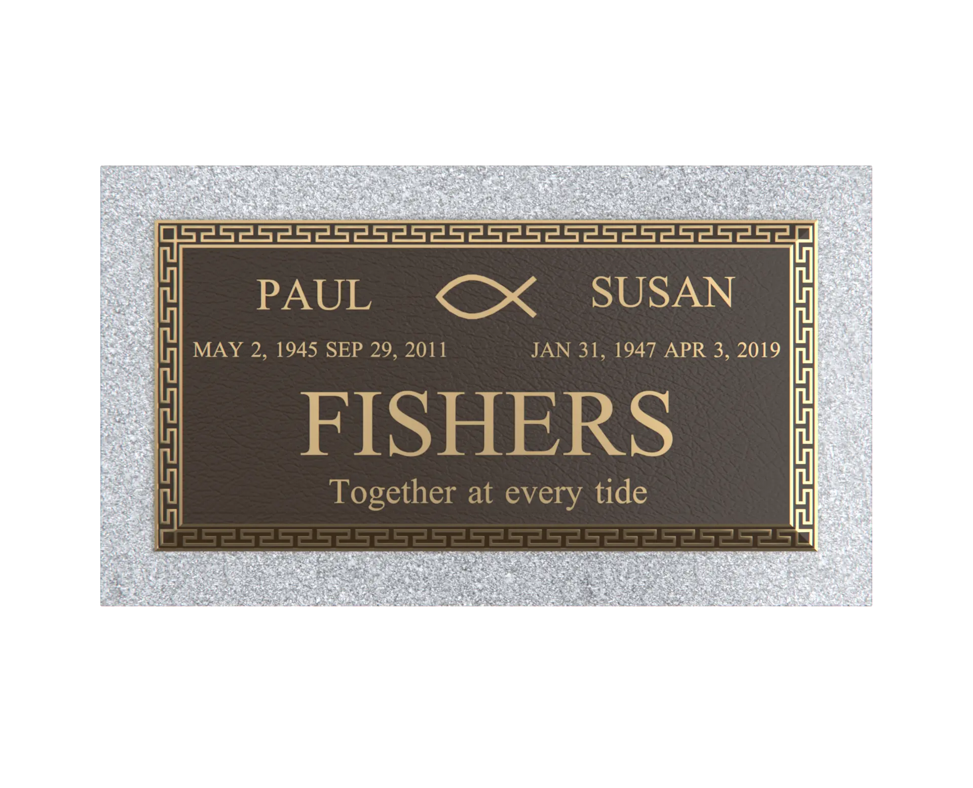 Premium Bronze Plaque 24"x 12"