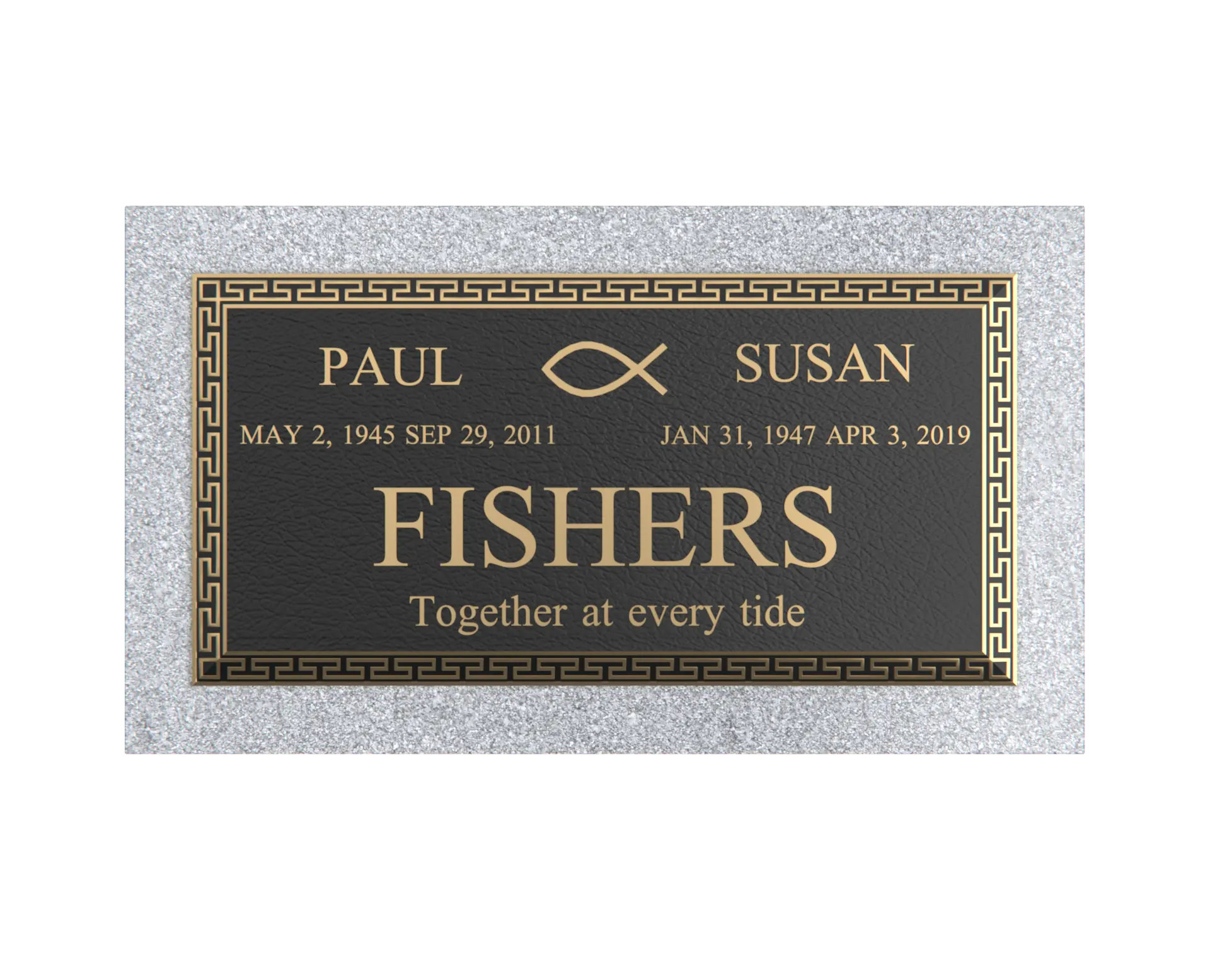 Premium Bronze Plaque 24"x 12"