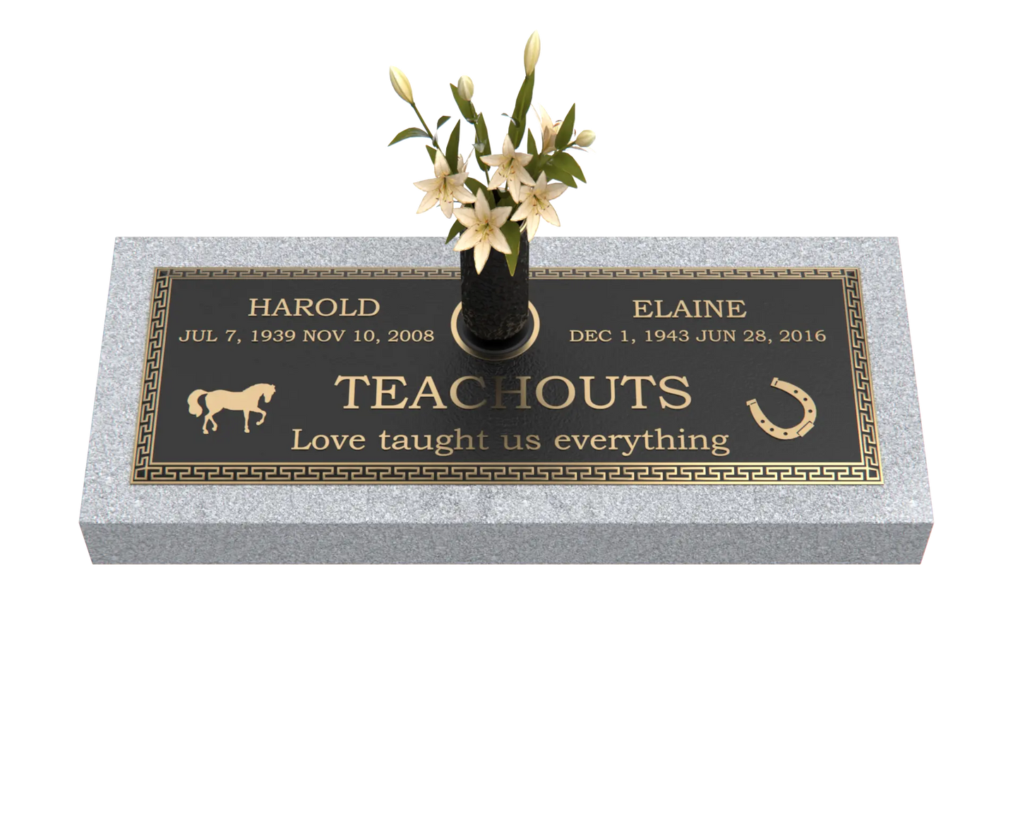 Premium Bronze Plaque 36"x 13"