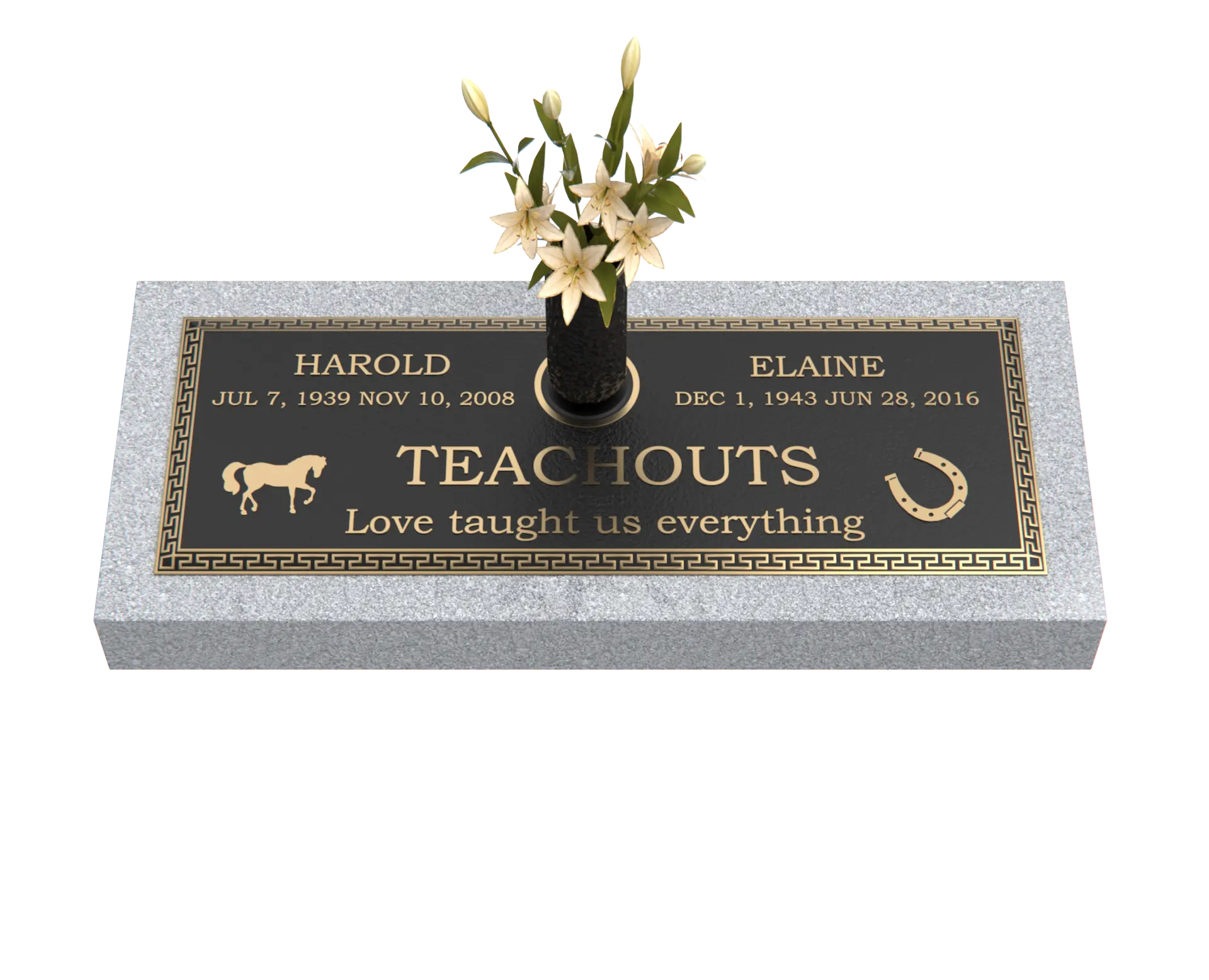 Premium Bronze Plaque 36"x 13"