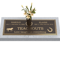Premium Bronze Plaque 36"x 13" with Granite Base
