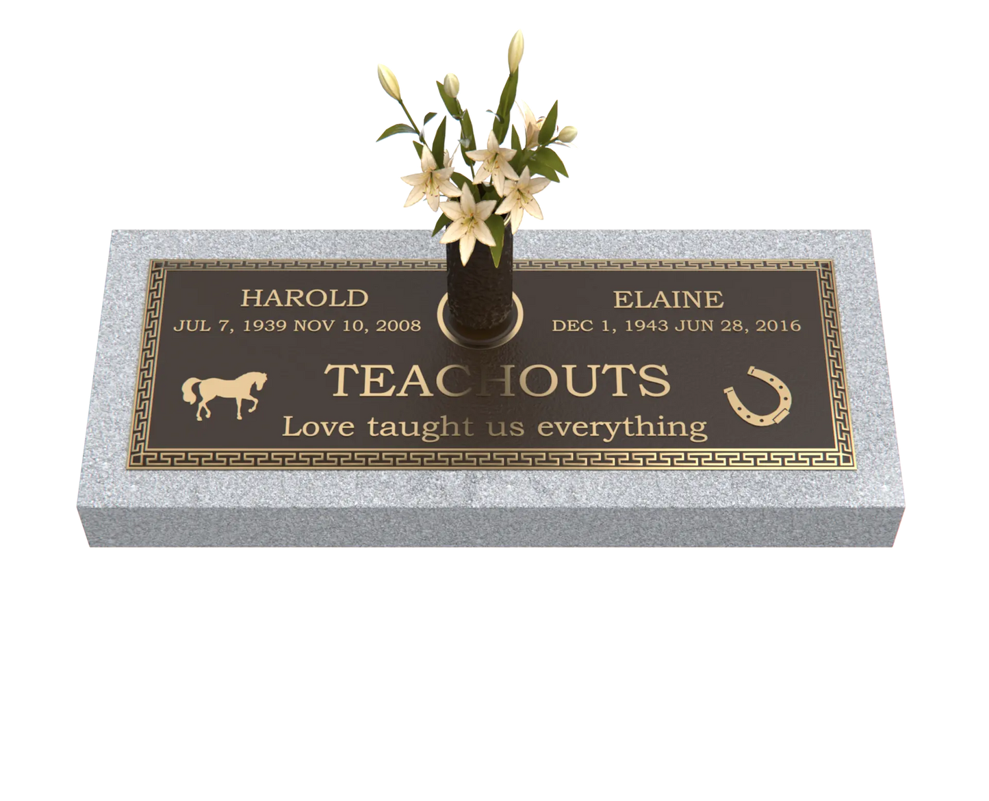 Premium Bronze Plaque 36"x 13"
