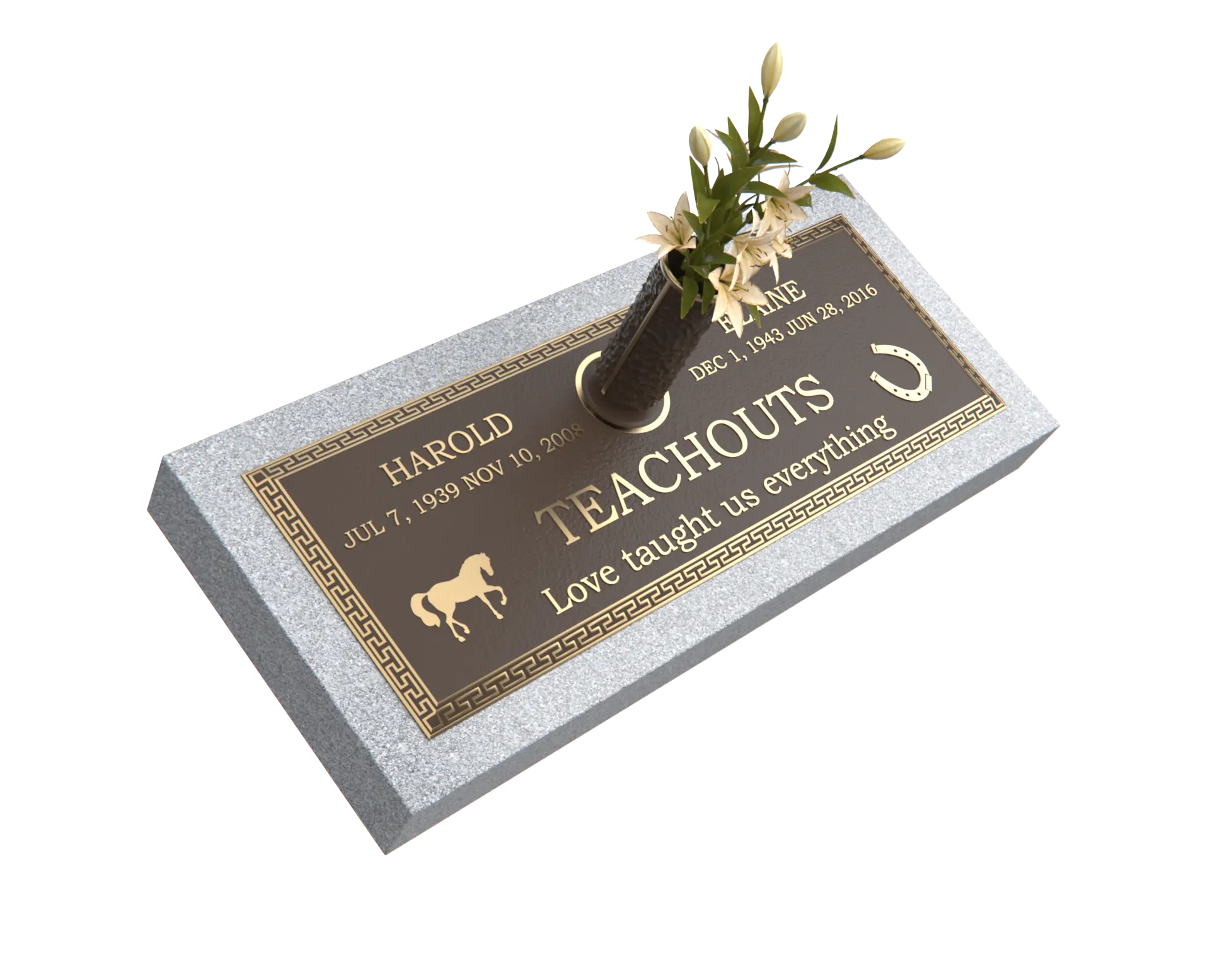 Premium Bronze Plaque 36"x 13"