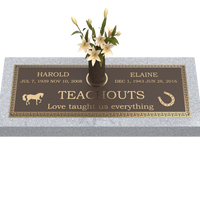 Premium Bronze Plaque 36"x 13" with Granite Base