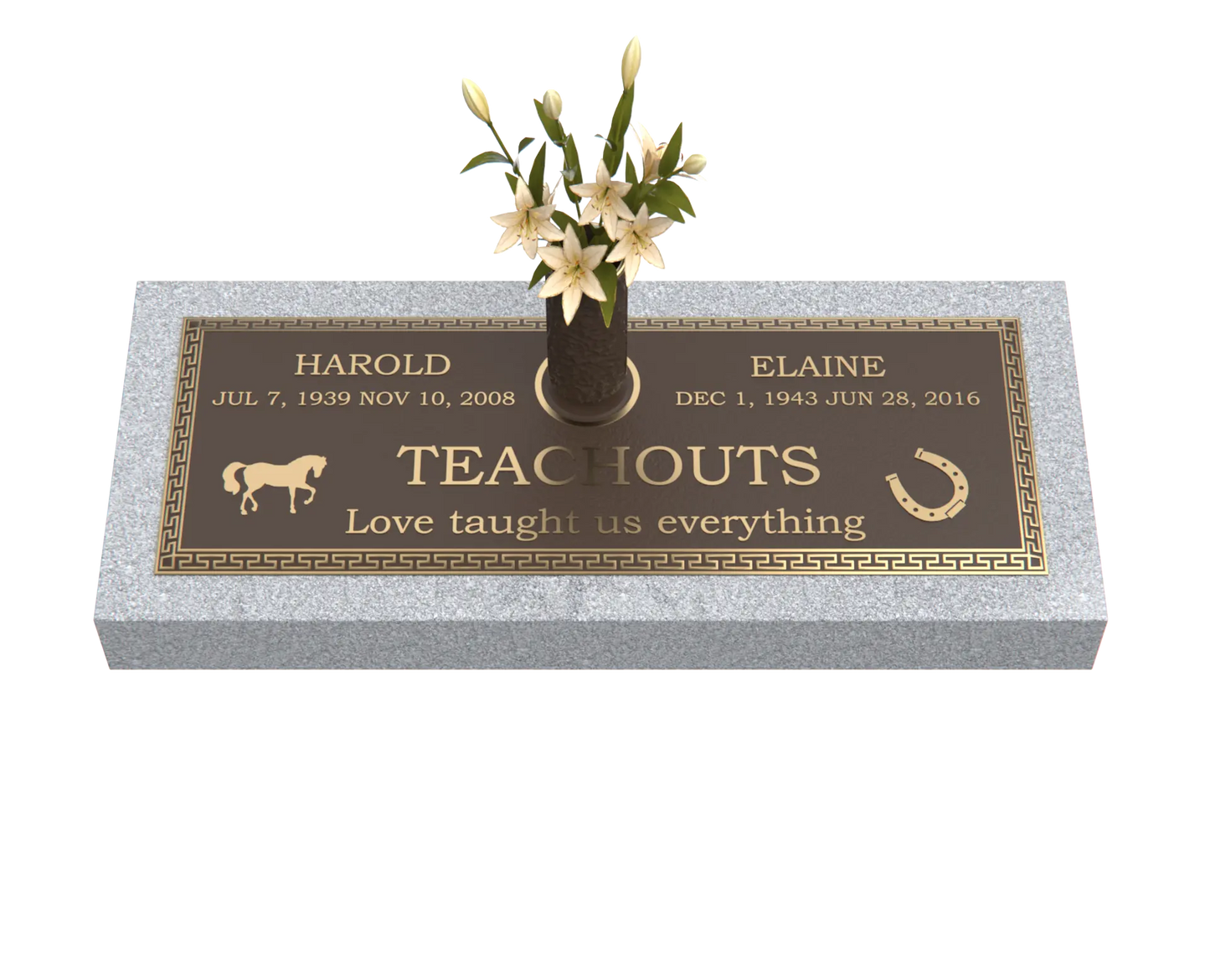 Premium Bronze Plaque 36"x 13"