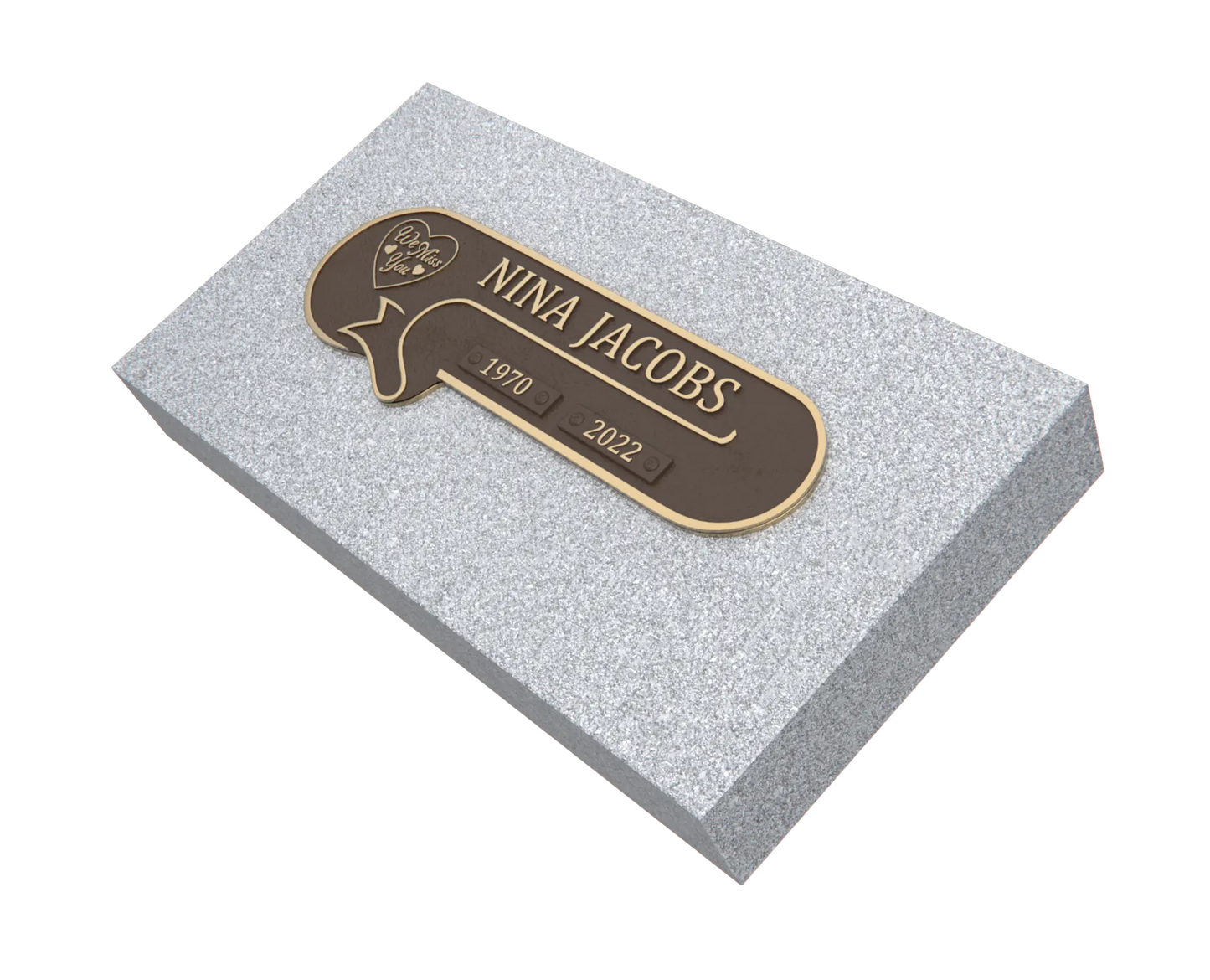 Premium Bronze Plaque 11"x 4"