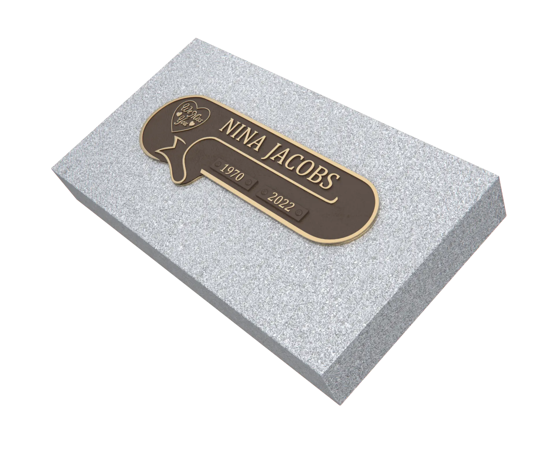Premium Bronze Plaque 11"x 4"