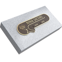 Premium Bronze Plaque 11"x 4" with Granite Base