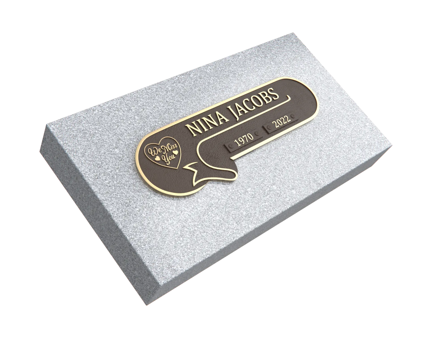 Premium Bronze Plaque 11"x 4"