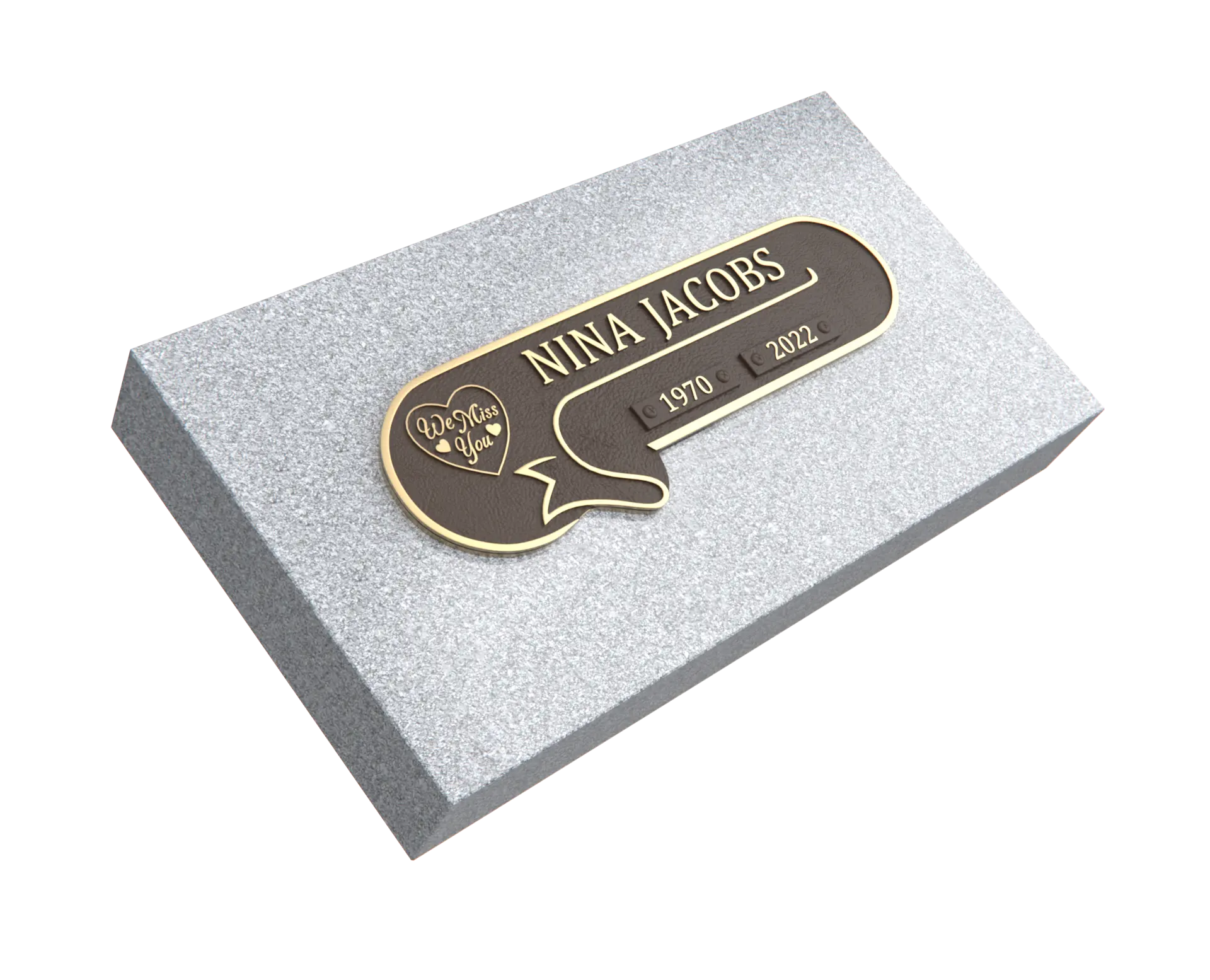 Premium Bronze Plaque 11"x 4"