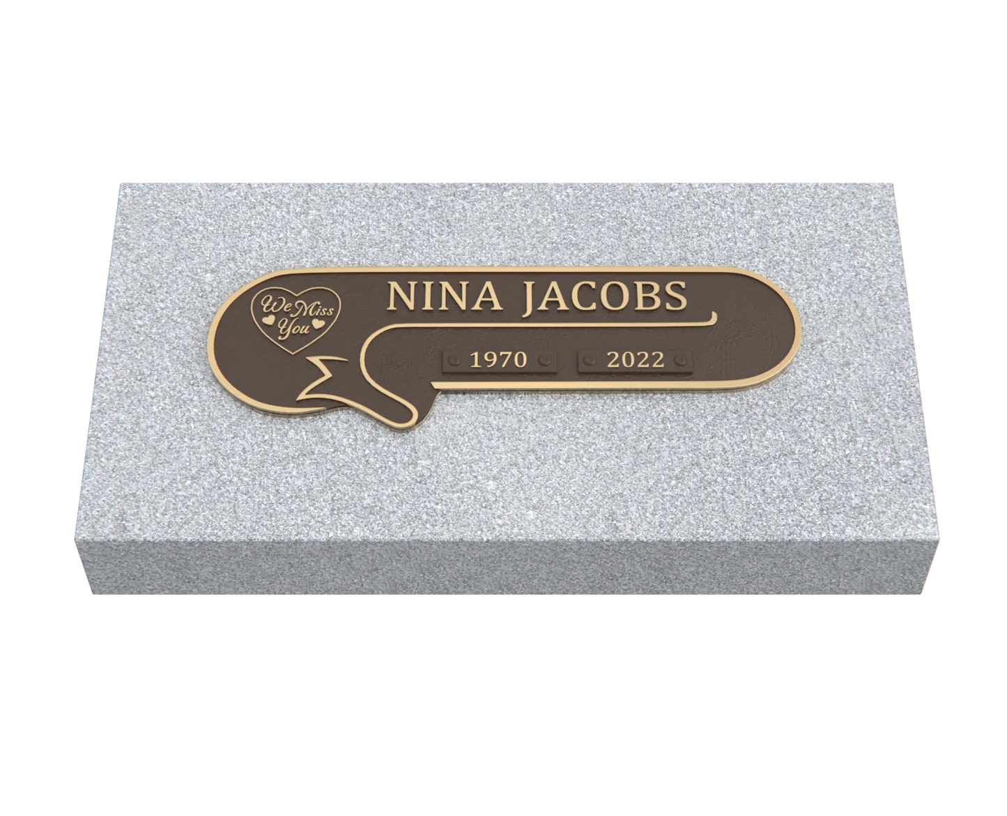 Premium Bronze Plaque 11"x 4"