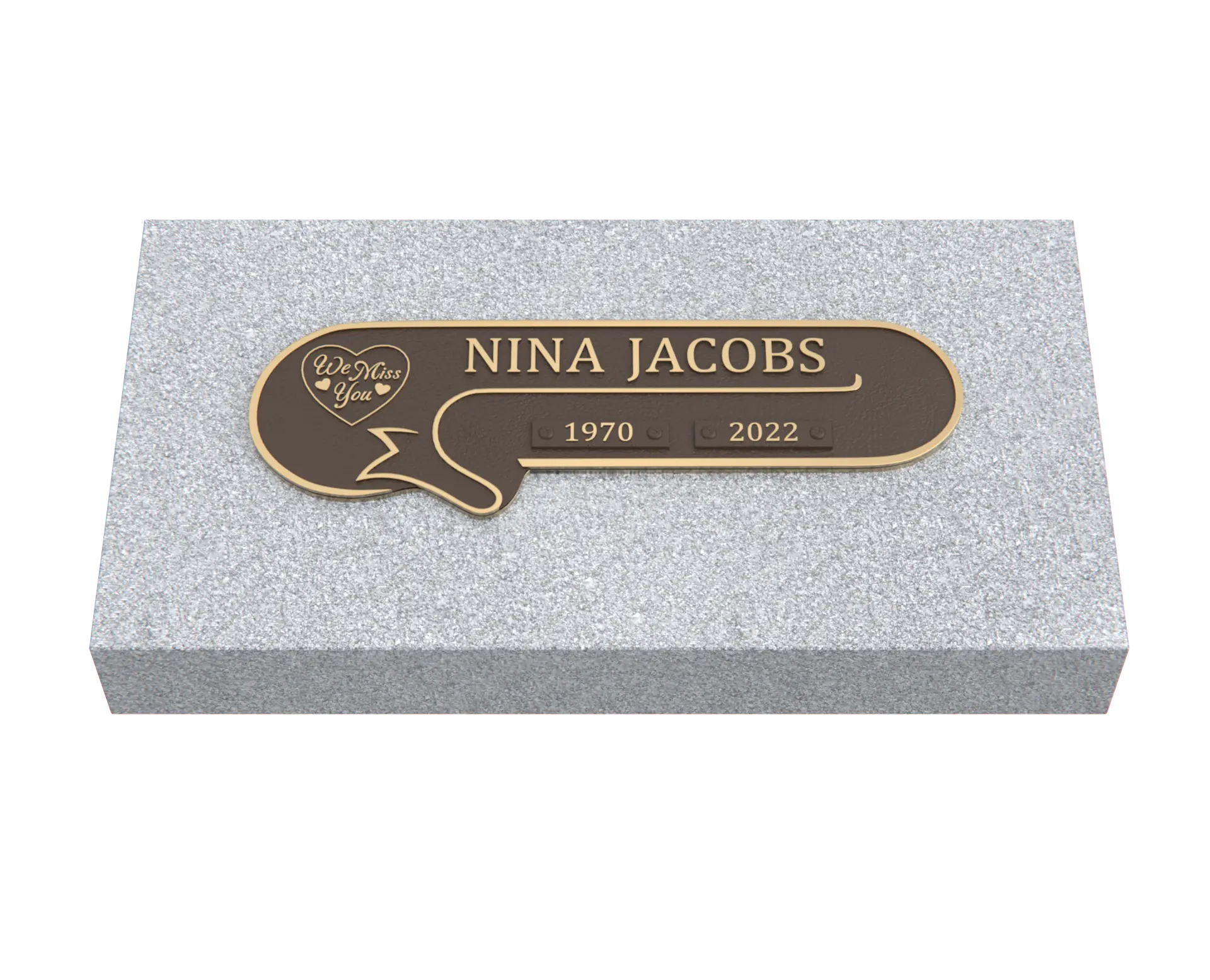 Premium Bronze Plaque 11"x 4"
