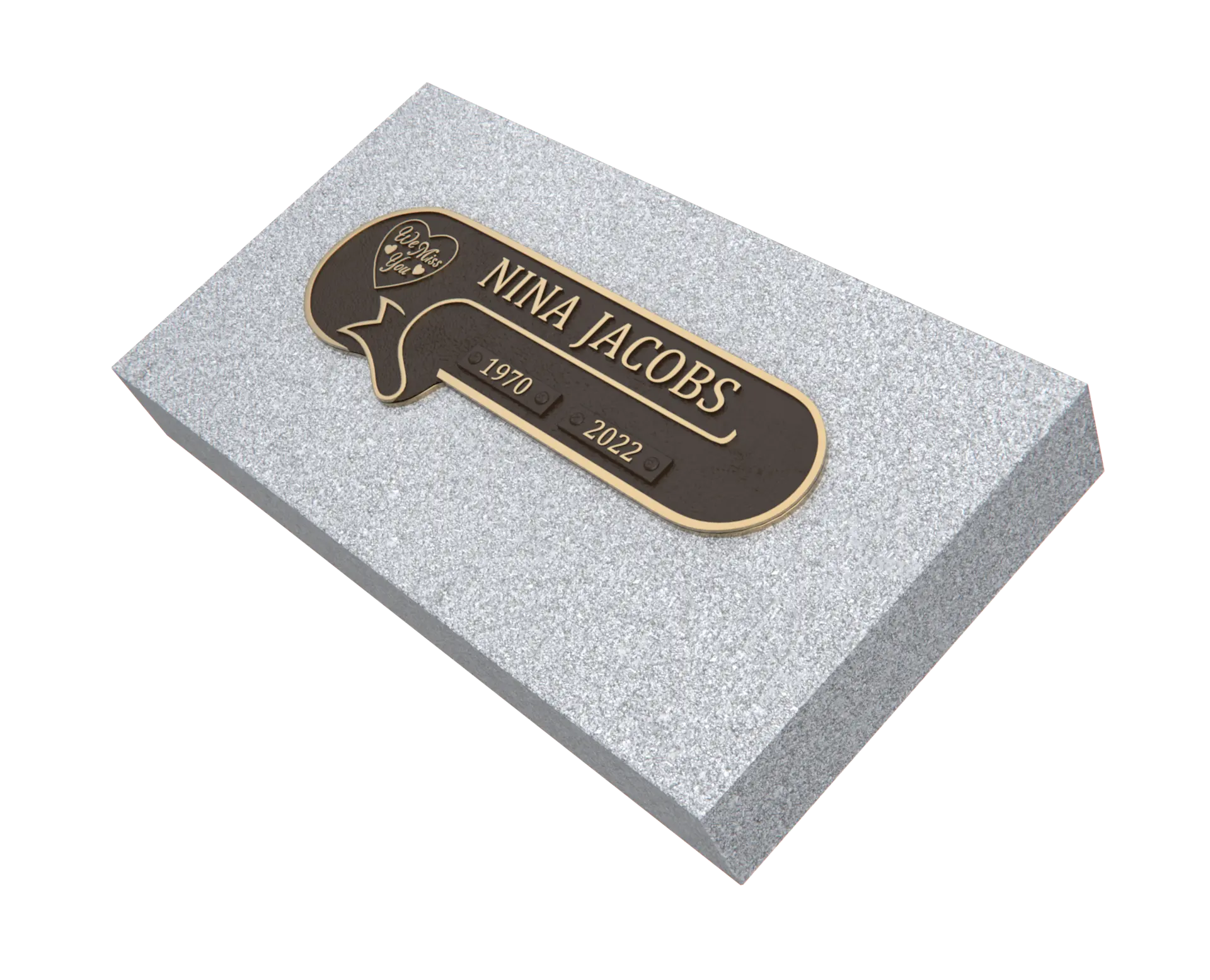 Premium Bronze Plaque 11"x 4"