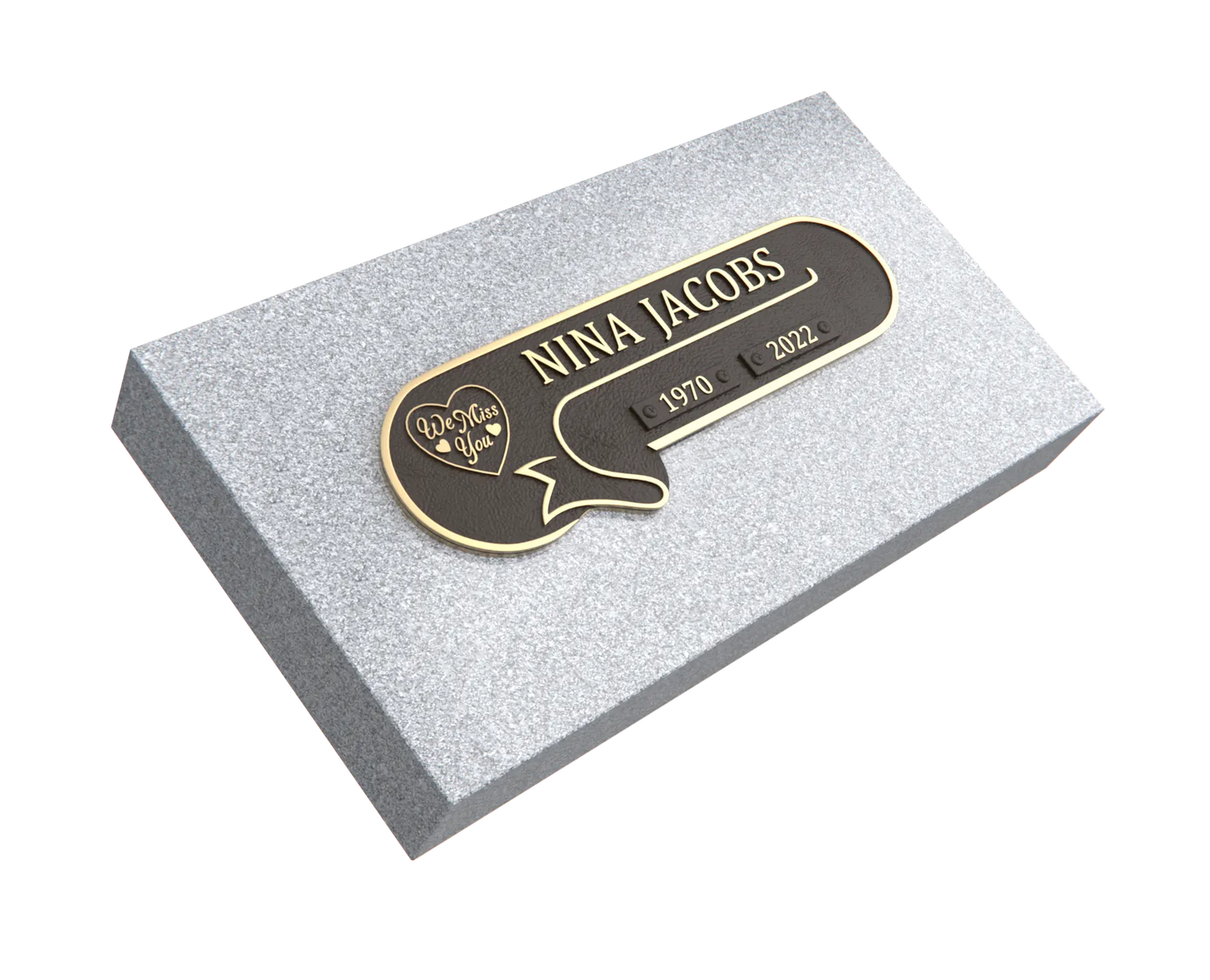 Premium Bronze Plaque 11"x 4"