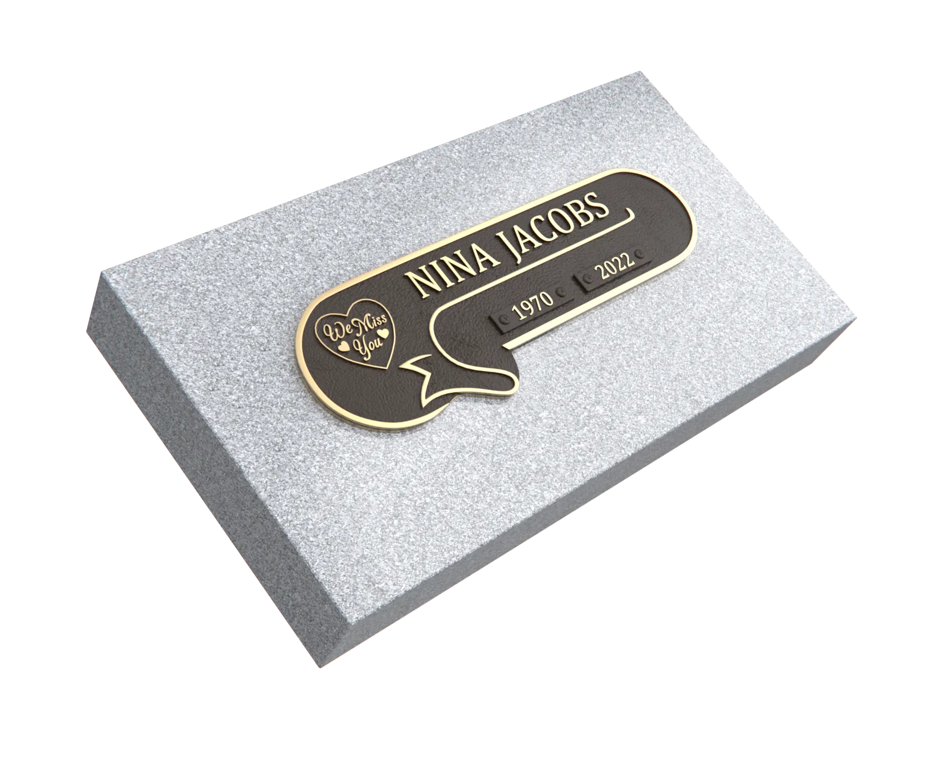 Premium Bronze Plaque 11"x 4"
