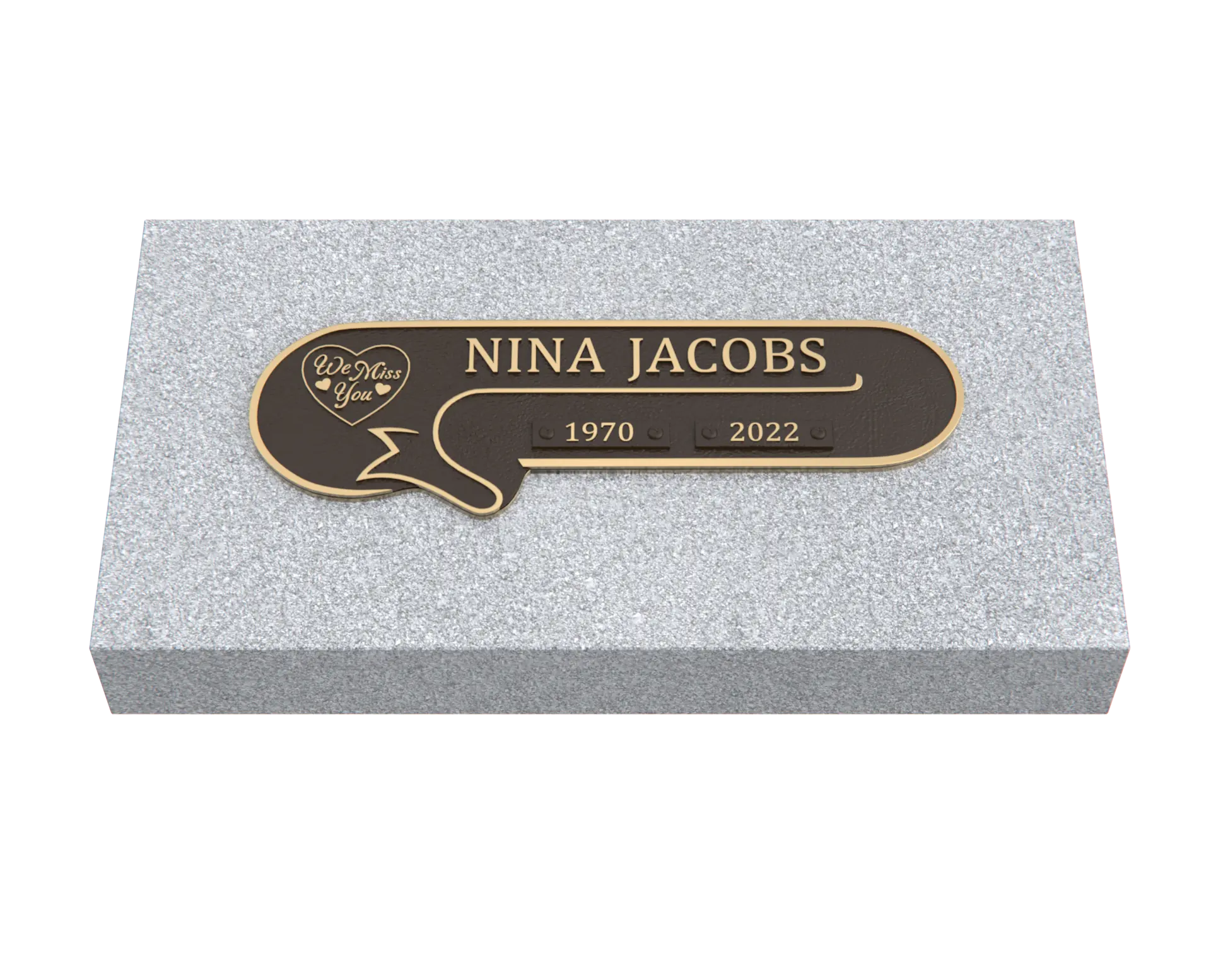 Premium Bronze Plaque 11"x 4"