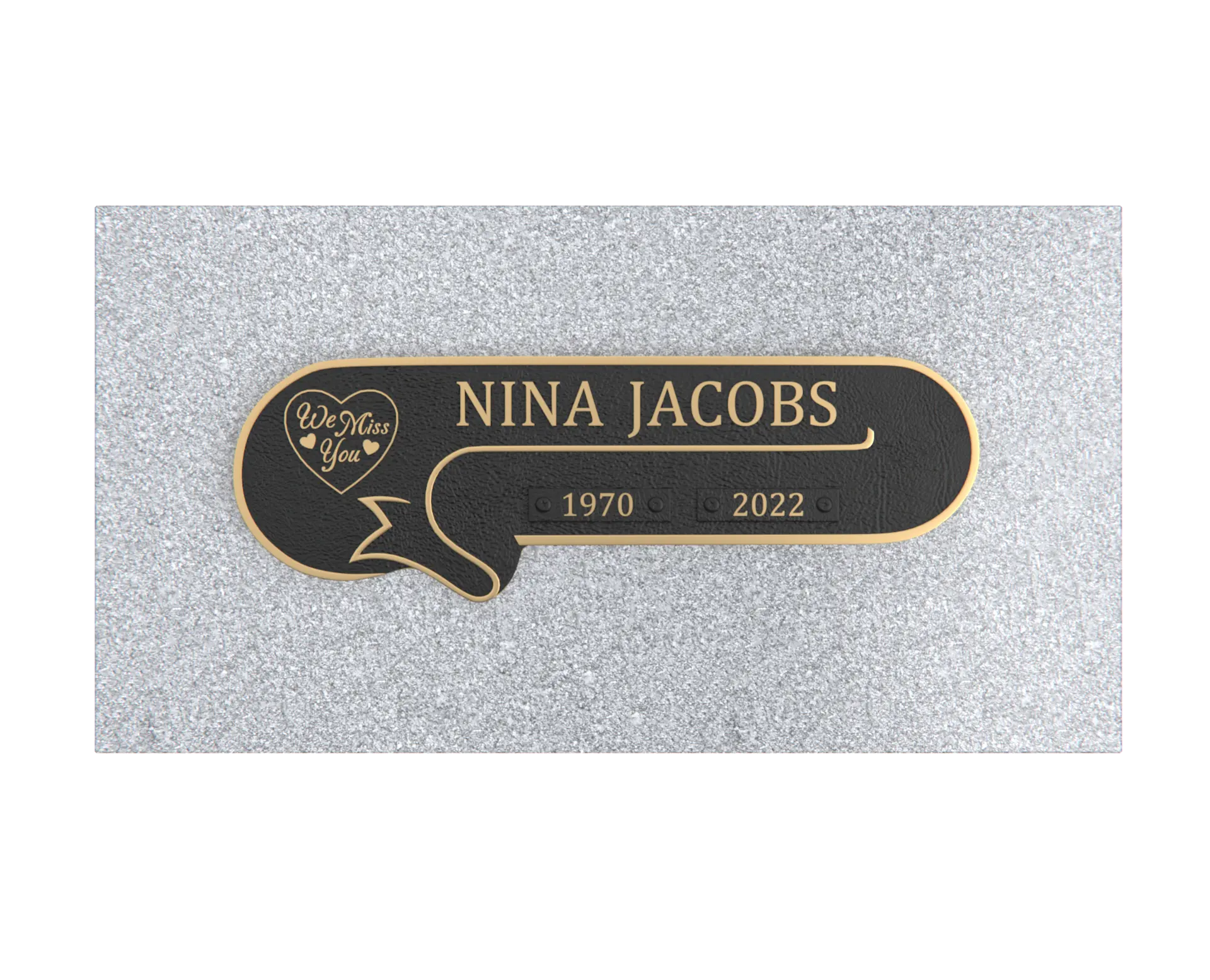 Premium Bronze Plaque 11"x 4"