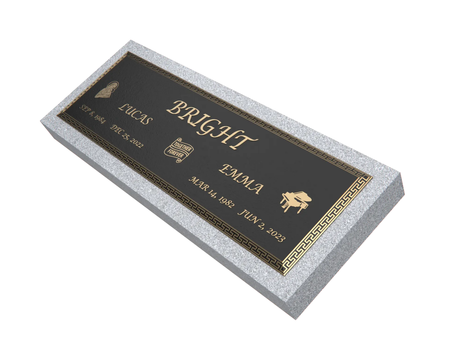 Premium Bronze Plaque 44"x 14"