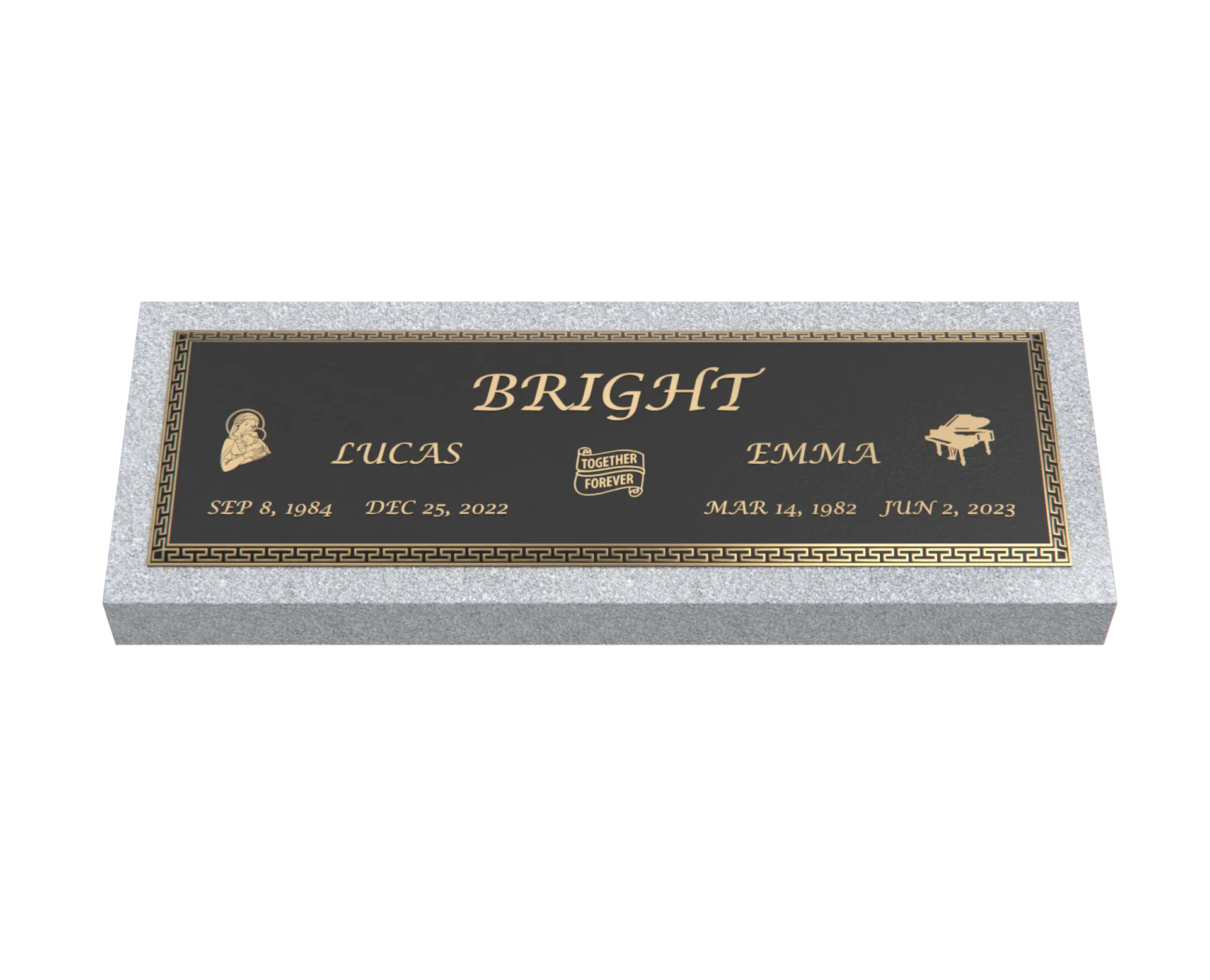 Premium Bronze Plaque 44"x 14"