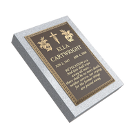 Premium Bronze Plaque 24"x 12"