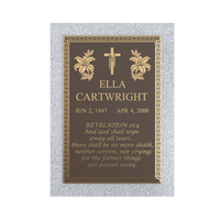Premium Bronze Plaque 24"x 12" with Granite Base