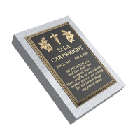 Premium Bronze Plaque 24"x 12" with Granite Base