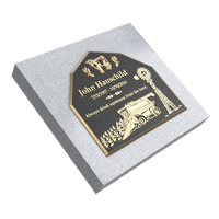 Premium Bronze Plaque 24"x 22" with Granite Base